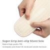 imageChantomoo Slippers for Women Memory Foam House Womens Slipper Slides Home Bedroom Bathroom Spa Open Toe Corduroy Bow Slippers Cozy ComfortablePink