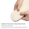 imageChantomoo Slippers for Women Memory Foam House Womens Slipper Slides Home Bedroom Bathroom Spa Open Toe Corduroy Bow Slippers Cozy ComfortablePurple