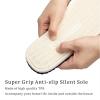 imageChantomoo Slippers for Women Memory Foam House Womens Slipper Slides Home Bedroom Bathroom Spa Open Toe Corduroy Bow Slippers Cozy ComfortableRoyal Blue