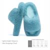 imageChantomoo Womens Slippers Memory Foam House Bedroom Slippers for Women Fuzzy Plush Comfy Faux Fur Lined Slide Shoes AntiSkid Sole Trendy Gift SlippersTurquoise Green