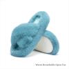 imageChantomoo Womens Slippers Memory Foam House Bedroom Slippers for Women Fuzzy Plush Comfy Faux Fur Lined Slide Shoes AntiSkid Sole Trendy Gift SlippersTurquoise Green Cross