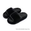 imageChantomoo Womens Slippers Memory Foam House Bedroom Slippers for Women Fuzzy Plush Comfy Faux Fur Lined Slide Shoes AntiSkid Sole Trendy Gift SlippersBlack