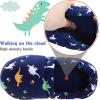 imageLA PLAGE Dinosaur Slippers for Boys Non Slip Little Kid Slippers for Kid with Memory FoamDinosaur