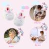 imageLA PLAGE Girls Unicorn Slippers for Toddler Kid Comfortable Wavelike Cozy Soft House Slippers for Toddler GirlUnicorn