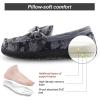 imageLA PLAGE Mens Moccasin Slippers Memory Foam Warm Plush House Slippers Indoor Outdoor Comfortable Winter House ShoesCamo a
