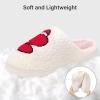 imageNineCiFun Christmas Slippers for Women Monogrammed Memory Foam House Slippers Santa hat Retro Soft Plush Warm Slipon Indoor Slippers Personalized Birthday Gifts shoesZ