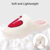 imageNineCiFun Christmas Slippers for Women Monogrammed Memory Foam House Slippers Santa hat Retro Soft Plush Warm Slipon Indoor Slippers Personalized Birthday Gifts shoesU