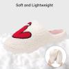 imageNineCiFun Christmas Slippers for Women Monogrammed Memory Foam House Slippers Santa hat Retro Soft Plush Warm Slipon Indoor Slippers Personalized Birthday Gifts shoesV