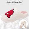 imageNineCiFun Christmas Slippers for Women Monogrammed Memory Foam House Slippers Santa hat Retro Soft Plush Warm Slipon Indoor Slippers Personalized Birthday Gifts shoesQ