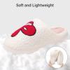 imageNineCiFun Christmas Slippers for Women Monogrammed Memory Foam House Slippers Santa hat Retro Soft Plush Warm Slipon Indoor Slippers Personalized Birthday Gifts shoesP