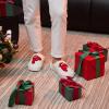 imageNineCiFun Christmas Slippers for Women Monogrammed Memory Foam House Slippers Santa hat Retro Soft Plush Warm Slipon Indoor Slippers Personalized Birthday Gifts shoesT