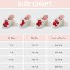 imageNineCiFun Christmas Slippers for Women Monogrammed Memory Foam House Slippers Santa hat Retro Soft Plush Warm Slipon Indoor Slippers Personalized Birthday Gifts shoesX