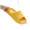 imageNineCiFun Mens Cloud Slides Cushioned Sandals Summer House Slippers for Indoor Outdoor Use Nonslip Bathroom Shower Slide Sandals Slip on Pillow SlippersYellow