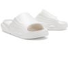 imageNineCiFun Mens Cloud Slides Cushioned Sandals Summer House Slippers for Indoor Outdoor Use Nonslip Bathroom Shower Slide Sandals Slip on Pillow SlippersWhite