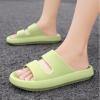 imageNineCiFun Unisex Pillow Slippers Cloud Slides for Women and Men Platform Slide Sandals with Arch SupportGreen