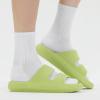 imageNineCiFun Unisex Pillow Slippers Cloud Slides for Women and Men Platform Slide Sandals with Arch SupportGreen