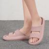 imageNineCiFun Unisex Pillow Slippers Cloud Slides for Women and Men Platform Slide Sandals with Arch SupportPink
