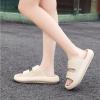 imageNineCiFun Unisex Pillow Slippers Cloud Slides for Women and Men Platform Slide Sandals with Arch SupportSandy