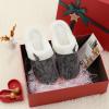 imageNineCiFun Womens Comfy House Slippers Memory Foam Fuzzy Bedroom Scuffs Slippers Indoor Outdoor Anti Skid Home Slippers Shoes with Warm Plush LiningBlack