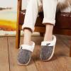imageNineCiFun Womens Comfy House Slippers Memory Foam Fuzzy Bedroom Scuffs Slippers Indoor Outdoor Anti Skid Home Slippers Shoes with Warm Plush LiningBlack