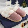 imageNineCiFun Womens Comfy House Slippers Memory Foam Fuzzy Bedroom Scuffs Slippers Indoor Outdoor Anti Skid Home Slippers Shoes with Warm Plush LiningDark Pink