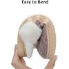 imageNineCiFun Womens Comfy House Slippers Memory Foam Fuzzy Bedroom Scuffs Slippers Indoor Outdoor Anti Skid Home Slippers Shoes with Warm Plush LiningLight Pink