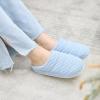 imageNineCiFun Womens Fuzzy House Slippers Corduroy Memory Foam Slippers Warm Slip On Comfy Bedroom Slippers Indoor Outdoor ShoesBlue