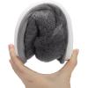 imageNineCiFun Womens Fuzzy Slippers Memory Foam Cozy House Slippers Comfy Scuffs Indoor Outdoor Gift Slippers with Soft Faux Fur LiningDark Grey