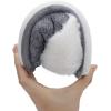 imageNineCiFun Womens Fuzzy Slippers Memory Foam Cozy House Slippers Comfy Scuffs Indoor Outdoor Gift Slippers with Soft Faux Fur LiningGrey
