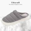 imageNineCiFun Womens House Shoes Warm Memory Foam Slippers for Women Indoor Soft Fleece Lined Womens SlippersGrey