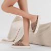 imageNineCiFun Womens House Slippers Open Toe Slide Slippers for Women Summer Slippers Memory Foam House Shoes with Cross Band Platform Slippers for Indoor and Outdoor UseBrown