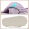 imageNineCiFun Womens House Slippers Open Toe Slide Slippers for Women Summer Slippers Memory Foam House Shoes with Cross Band Platform Slippers for Indoor and Outdoor UsePurple