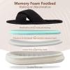 imageNineCiFun Womens House Slippers Open Toe Slide Slippers for Women Summer Slippers Memory Foam House Shoes with Cross Band Platform Slippers for Indoor and Outdoor UseBlack