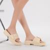 imageNineCiFun Womens Platform Sandals Low Wedge Sandals Open Toe Slide Sandals With Adjustable BuckleSand