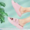 imageNineCiFun Womens Slide Sandals for Comfortable Soft Cloud Slides  Adjustable NonSlip Flat Sandals for Women and Men  Slip On Slippers Pillow SlippersPink