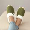 imageNineCiFun Womens Slip on Fuzzy House Slippers Memory Foam Slippers Scuff Outdoor Indoor Warm Plush Bedroom Shoes with Faux Fur LiningGreen