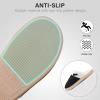 imageNineCiFun Womens Slippers Scuff Comfy Lightweight House Shoes Slip on Memory Foam Bedroom Slippers Indoor Outdoor Home Shoes with Soft Terry LiningBlack