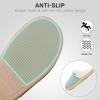 imageNineCiFun Womens Slippers Scuff Comfy Lightweight House Shoes Slip on Memory Foam Bedroom Slippers Indoor Outdoor Home Shoes with Soft Terry LiningBlue