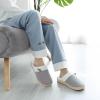 imageNineCiFun Womens Slippers Scuff Comfy Lightweight House Shoes Slip on Memory Foam Bedroom Slippers Indoor Outdoor Home Shoes with Soft Terry LiningGrey