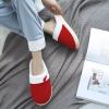 imageNineCiFun Womens Slippers Scuff Comfy Lightweight House Shoes Slip on Memory Foam Bedroom Slippers Indoor Outdoor Home Shoes with Soft Terry LiningRed