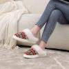 imageNineCiFun Womens Warm House Slippers Memory Foam House Fuzzy Cute Christmas Slippers Ladies Bedroom Slippers Gift For WomenArmy Green Red