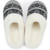imageNineCiFun Womens Warm House Slippers Memory Foam House Fuzzy Cute Christmas Slippers Ladies Bedroom Slippers Gift For WomenGrey