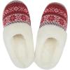 imageNineCiFun Womens Warm House Slippers Memory Foam House Fuzzy Cute Christmas Slippers Ladies Bedroom Slippers Gift For WomenWine Red