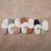 imageNineCiFun Womens and Mens Suede House Slippers Slip on Fuzzy Slippers with Faux Fur Lining Indoor Outdoor Home Shoes with Rubber SoleGreen