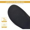 imageParlovable Womens Cozy Memory Foam Slippers Fuzzy Plush Fleece Lining Comfortable House Shoes Slip On Indoor Outdoor AntiSkid Sole WinterCoffee