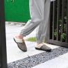 imageParlovable Womens Cozy Memory Foam Slippers Fuzzy Plush Fleece Lining Comfortable House Shoes Slip On Indoor Outdoor AntiSkid Sole WinterCoffee