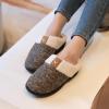 imageParlovable Womens Cozy Memory Foam Slippers Fuzzy Plush Fleece Lining Comfortable House Shoes Slip On Indoor Outdoor AntiSkid Sole WinterCoffee