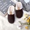 imageParlovable Womens Cozy Memory Foam Slippers Fuzzy Plush Fleece Lining Comfortable House Shoes Slip On Indoor Outdoor AntiSkid Sole WinterRed