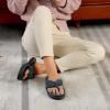 imageParlovable Womens Flip Flop Slippers Memory Foam Slip on Thong Slipper Breathable Cozy Open Toe House Shoes AntiSkid Rubber Sole Sandal Indoor OutdoorDark Grey