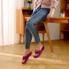 imageParlovable Womens Flip Flop Slippers Memory Foam Slip on Thong Slipper Breathable Cozy Open Toe House Shoes AntiSkid Rubber Sole Sandal Indoor OutdoorPurple